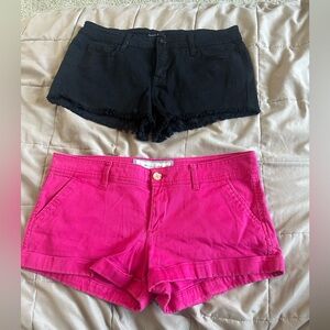 Size 6 shorts. Abercrombie and Klique